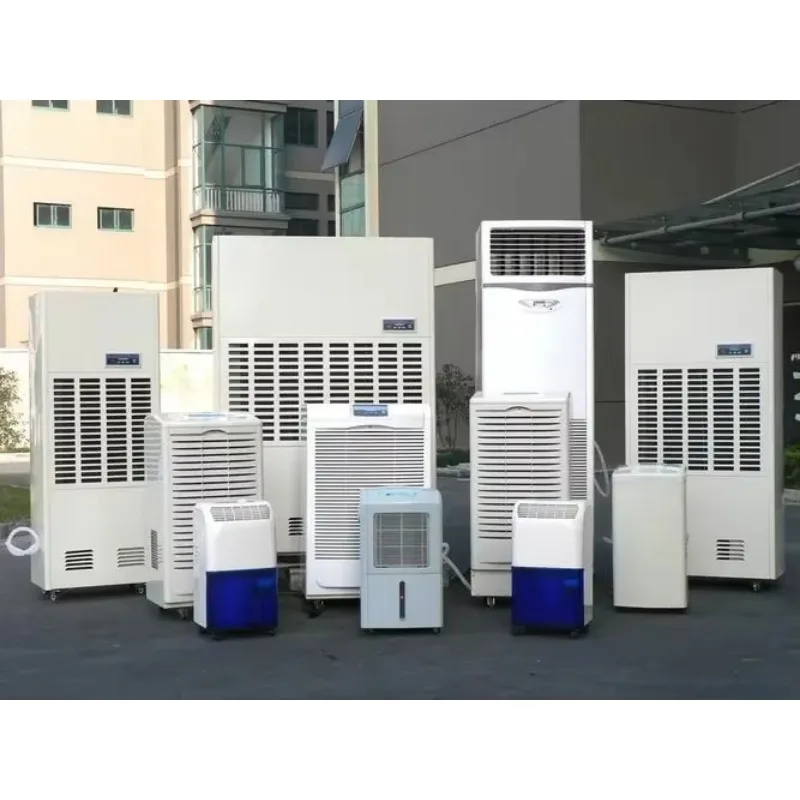 90-Liter dehumidifier up to 6000 square feet for continuous dehumidification of shopping malls