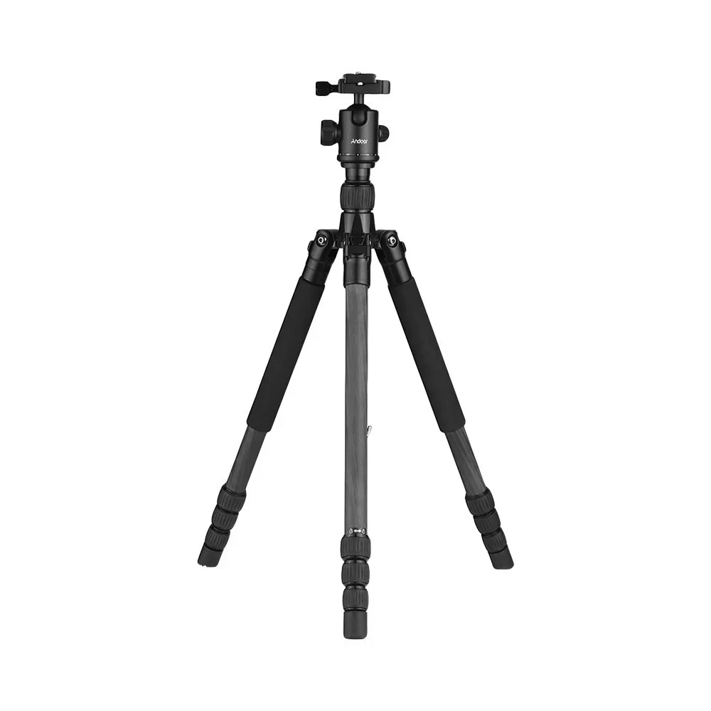 64inch Lightweight Travel Carbon Fiber Tripod Monopod with Ball Head Carry Bag for Digital DSLR Video Camera Camcorder