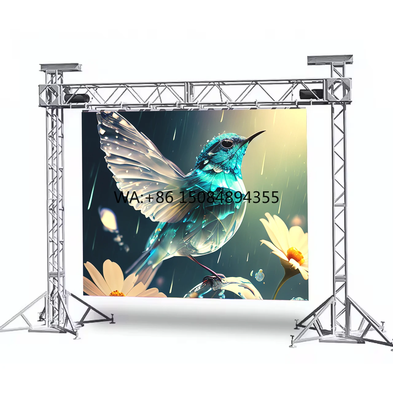 

P3.91 P2.9 P2.6 HD Church Public Backdrops Cheap Outdoor Indoor LED Screen Modular LED Display 500x1000mm 500x500mm LED Panel