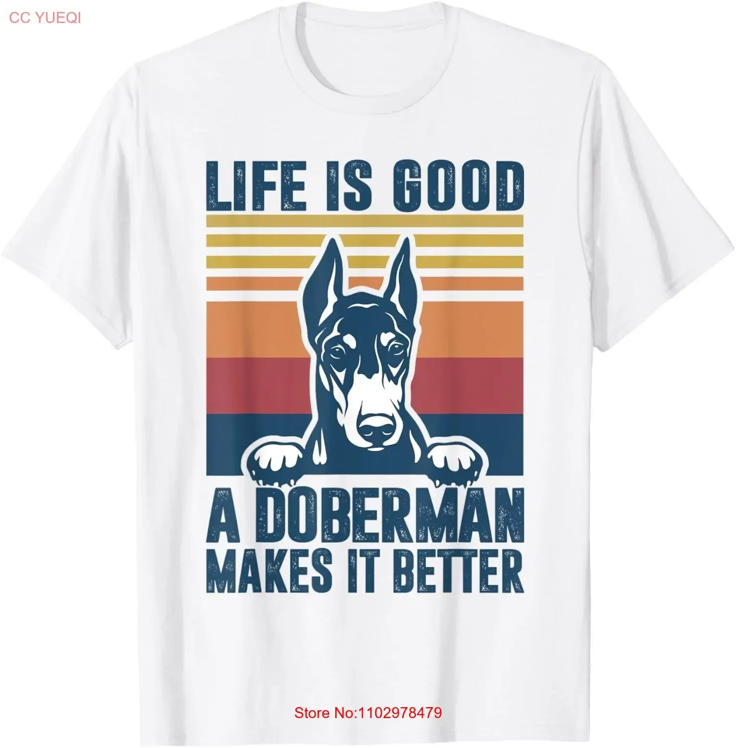 Футболка Doberman s For Dog Dad Mom, винтажная стираная футболка унисекс, модный топ для повседневной носки, эластичная, стильная, удобная, повседневная
