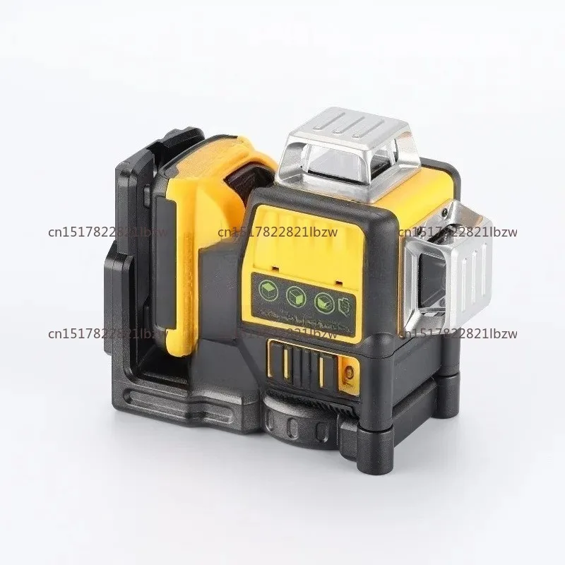 (One Lithium Battery) High-precision 3D Green Light Level, 12-wire Automatic Wiring, Indoor and Outdoor Grounding Instrument
