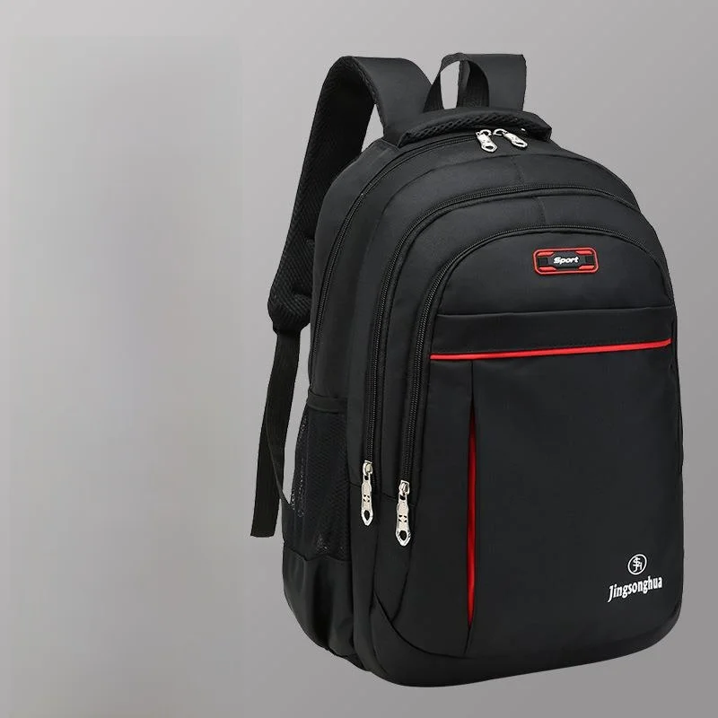 Business Travel Laptop Backpack Large Capacity Double Shoulder Bag Men's Fashion Cross-Border New Model Computer Bag