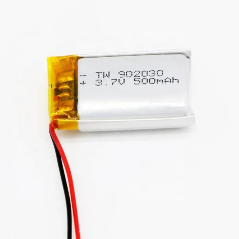 

Factory Rechargeable battery 3.7V lipo 902030 li- ion polymer battery 500mah for lights and toys