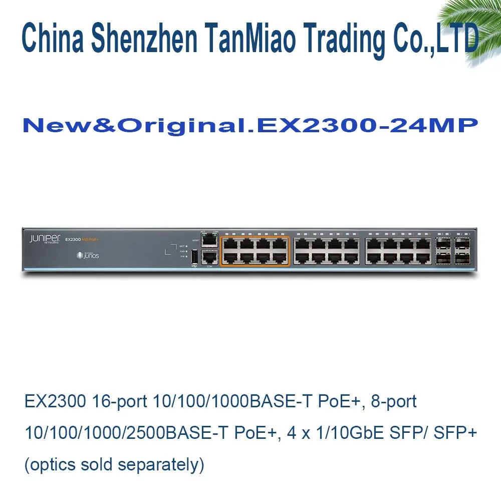 24 port Small Network Office Access poe Switch EX2300-24MP