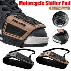 Motorcycle Shift Pad Gear Shoe Cover Durable Lightweight Boot Protector Adjustable Protector Cover for Riding Moto Accessaries