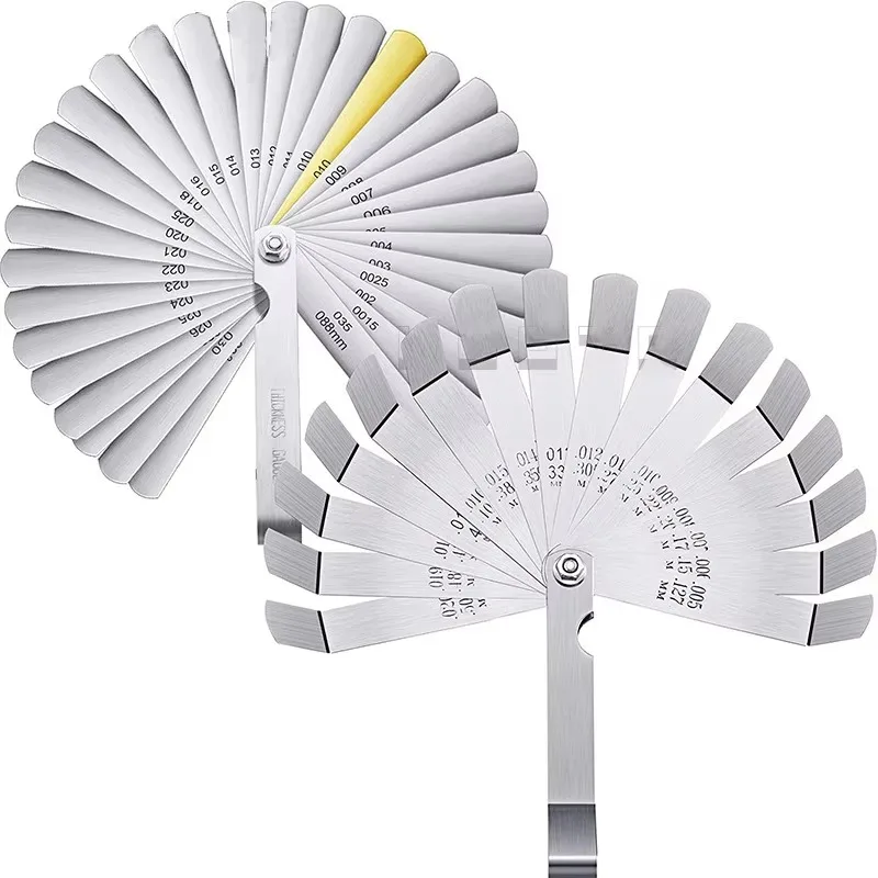 

Measuring Stainless Steel Plug Gauge Elbow High-precision Gap Measurement Spacing Thickness Teaching 32 Piece Combination