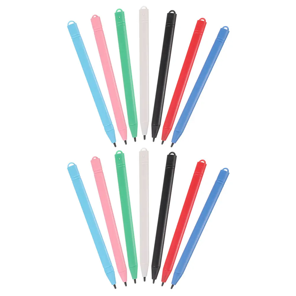 

14pcs Stylus Pen for Writing Tablet Lcd Fine Tip Plastic 8 5 10 Inch 12 Inch Universal Touch Screen Handwriting Doodle Board