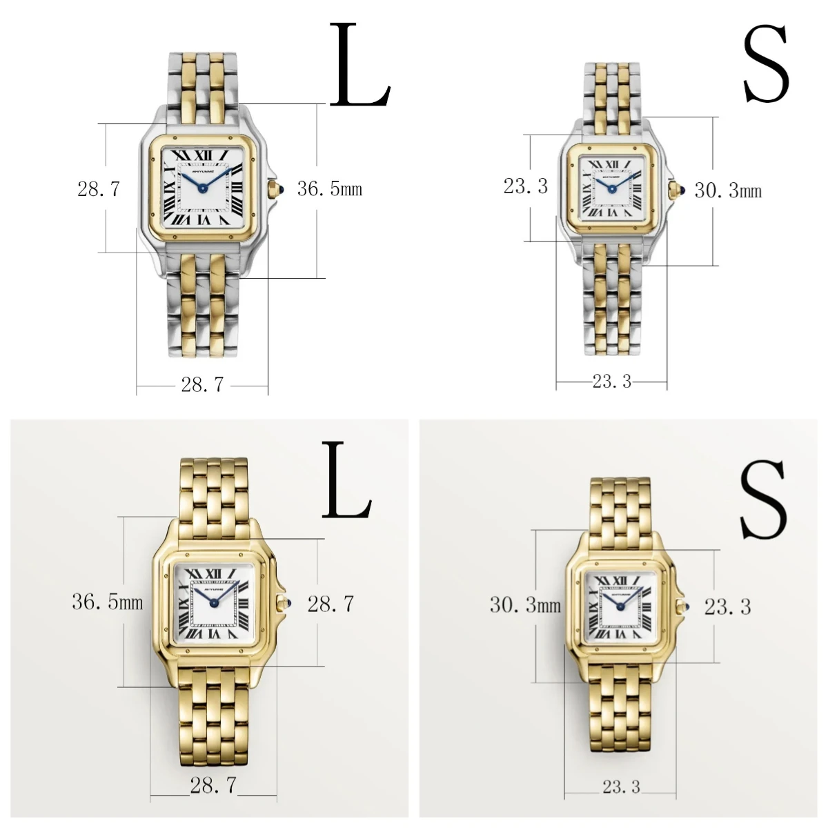 

A186 Store Tank series Прямоугольные часы для женщин Женские часы ствольного типа Кварцевый модный роскошный спортивный хронограф