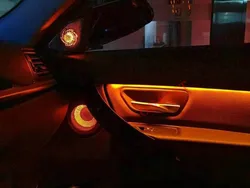 Interior Ambient Light For BMW F30 F35 318i 320i 330i Front Door Speaker Loudspeaker Tweeter Audio Horn Hole Trim Panel