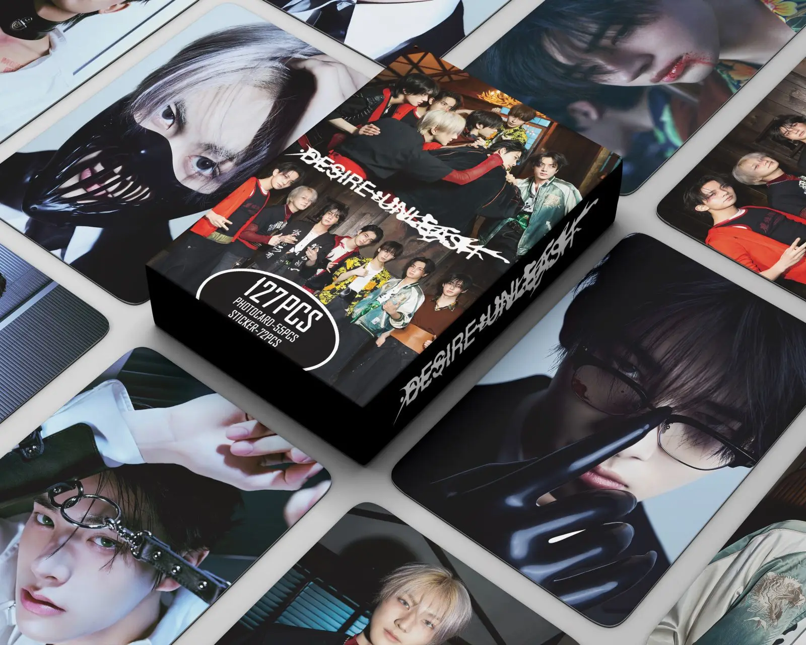 

127 pieces of E Group DESIRE UNLEASH small cards stickers JAKE JAY HEESEUNG album cards photo cards fan collection cards