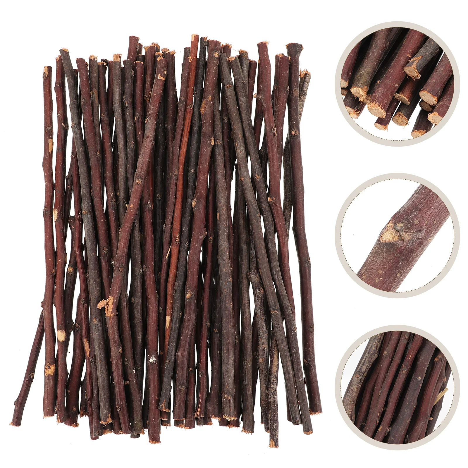 Log Branches Wood Sticks for Crafting Twigs Natural Accessory DIY Crafts Material