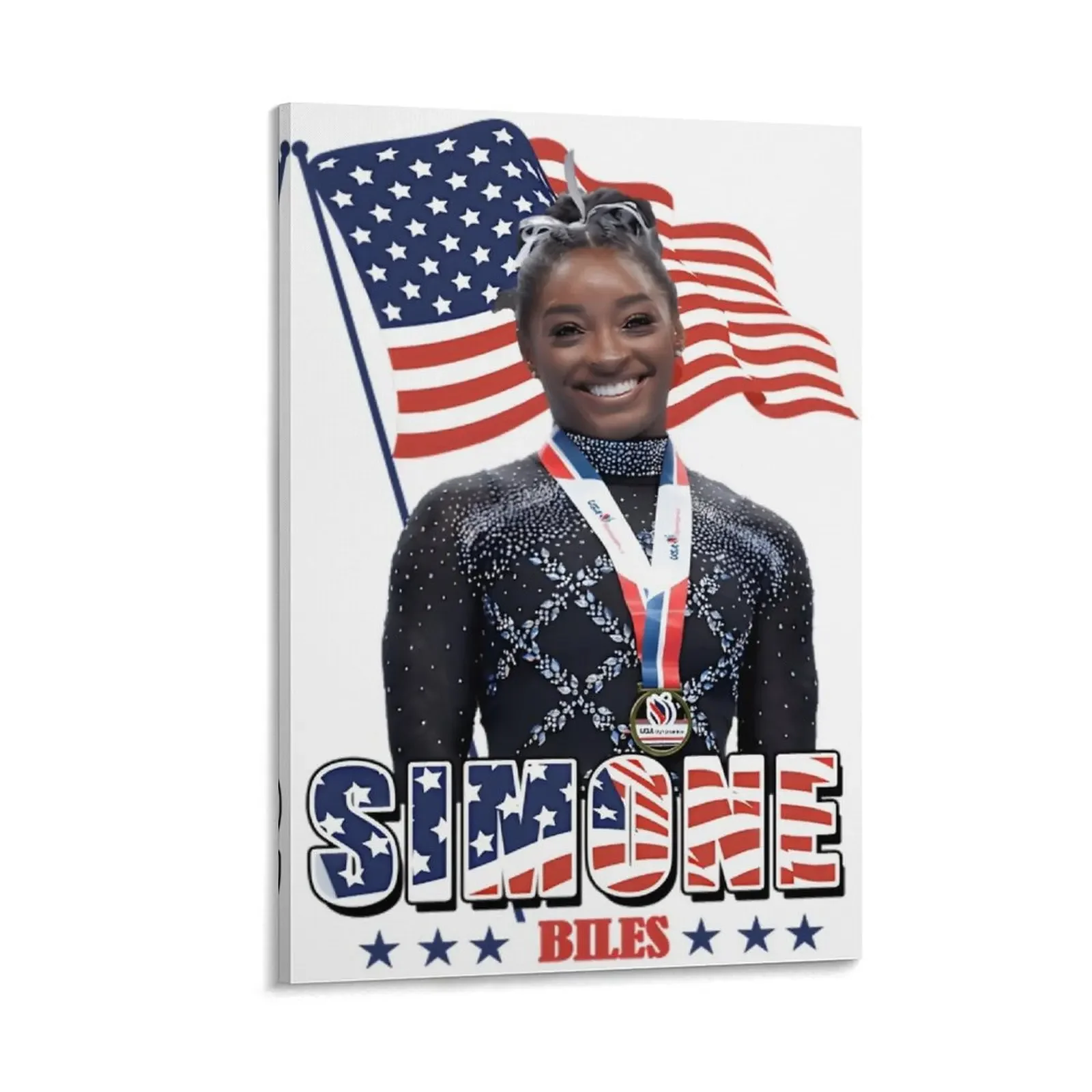 

USA Team 2024 Canvas Painting room decors aesthetic anime room decor Wall paintings decorative items for home