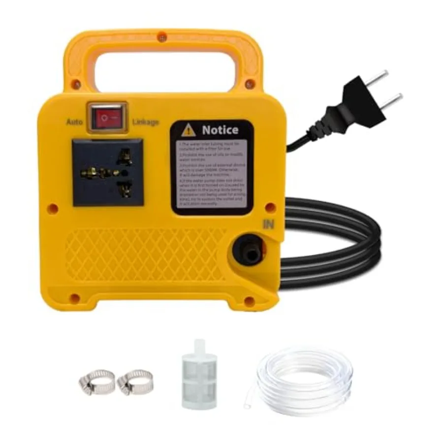 

Автоматический насос для подачи воды с функцией автоотключения для угловой шлифмашины, отрезной пилы, корончатой дрели, для влажного сверления 1