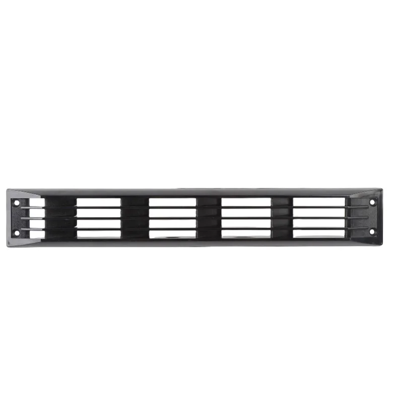 

RV Louvered Vent Cover Leak Proof Side Exhaust Ventilation Cover For Yacht Trailer ABS Wide Inner Wall Black