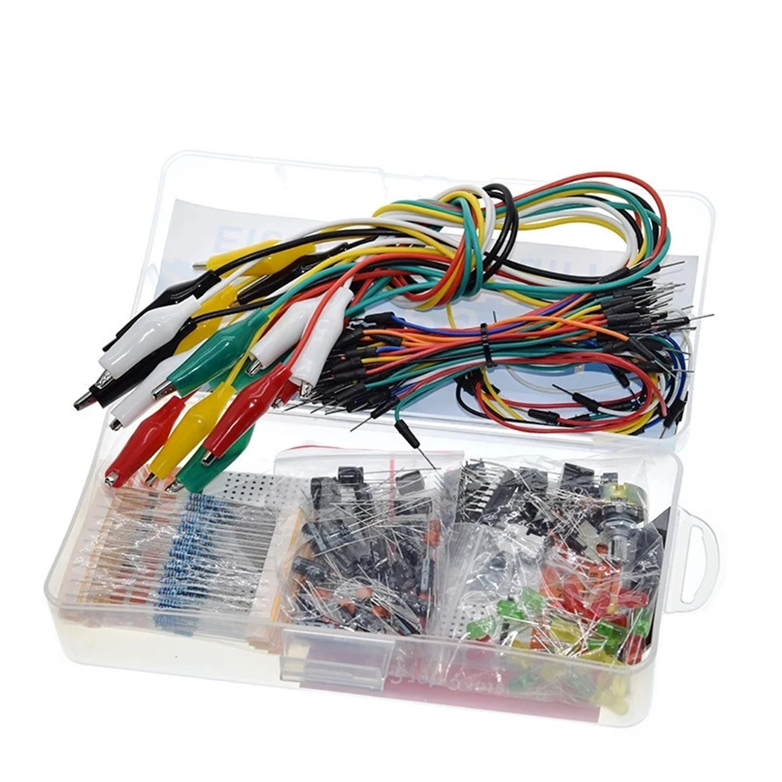 

Fun Electronic Component Kit For UNO R3 Development Board LED And Resistor Kit Entry-Level DIY Breadboard Kit