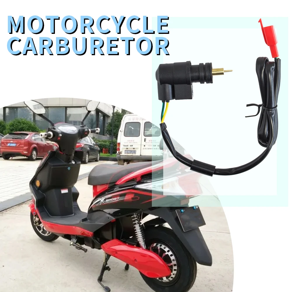 Automatic Carburetor Electronic Damper Electric Choke For Scooter GY6 50CC 125CC 150CC Carb Enrichment Valve For Motorcycle