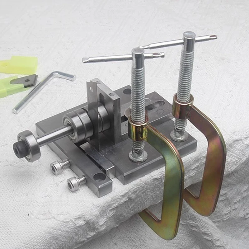 DIY Manual Leather Strip Cutting Machine Belt Cutter Splitter Handmade Leather Belt Aluminum Alloy Cutting Tool Width Adjustable