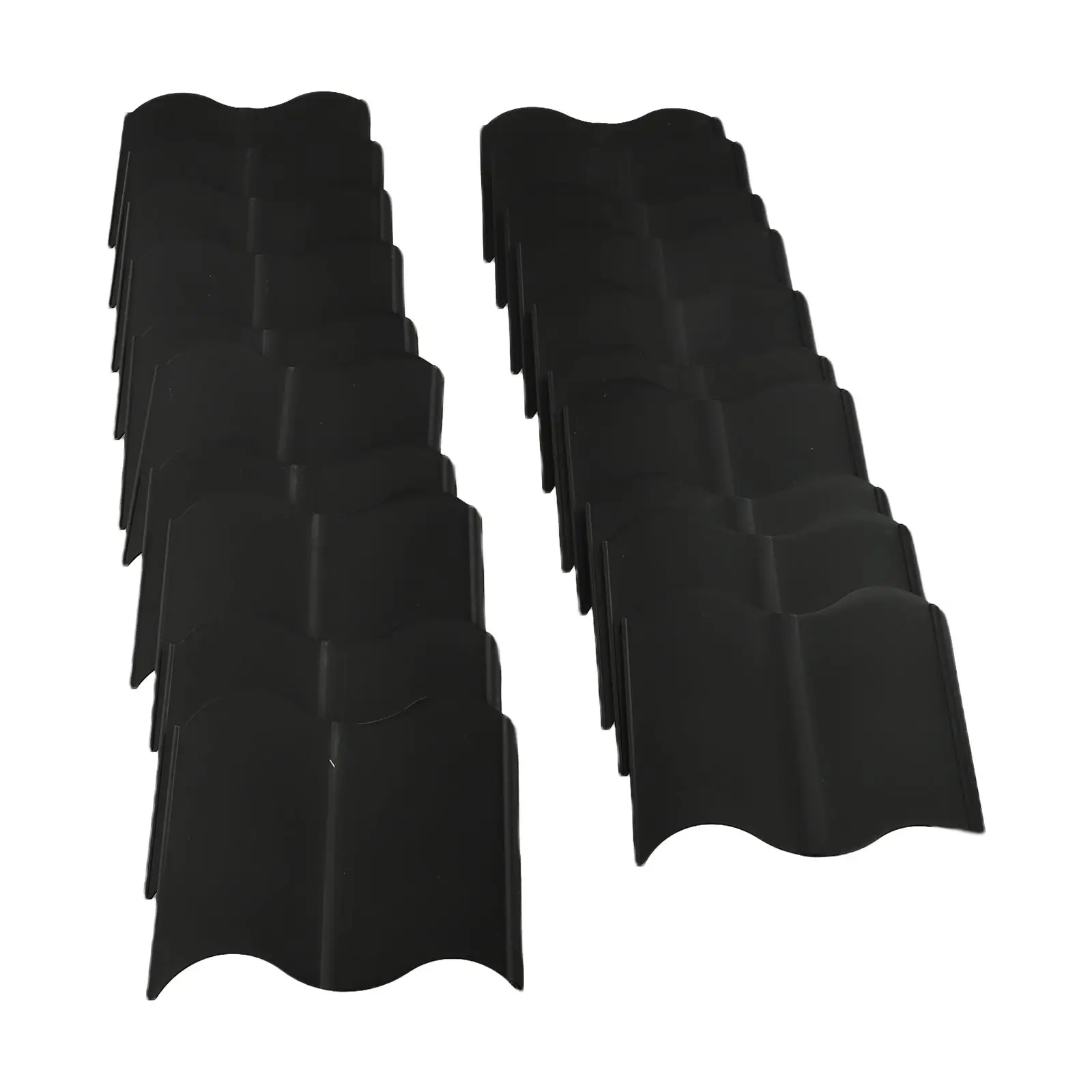 Black Garden Edging Borders Flexible Garden Edging Plant Separator Landscape Edging Sleek Tidy Appearance Elegant Garden Design