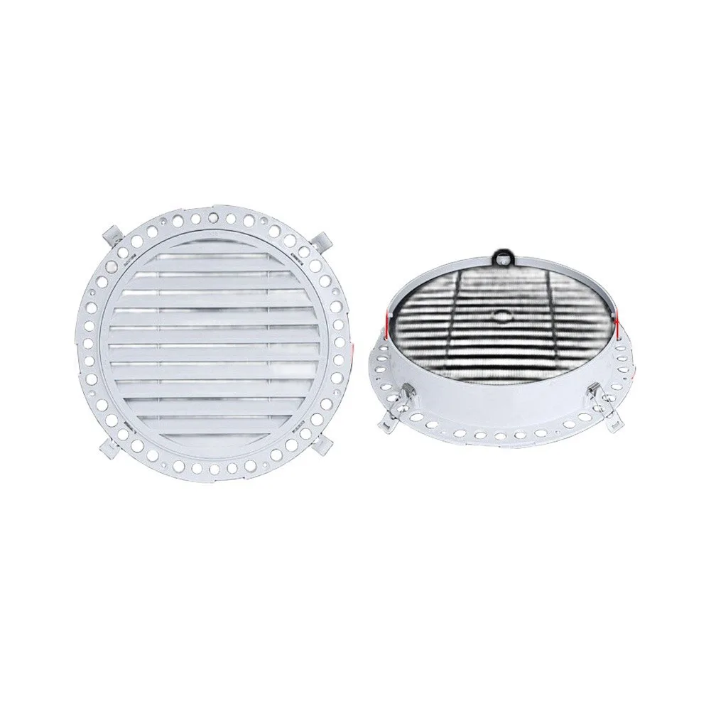 ABS Material Round Snap-in Air Outlet for Embedded Installation in For Kitchen Bathroom Ventilation and HVAC Systems