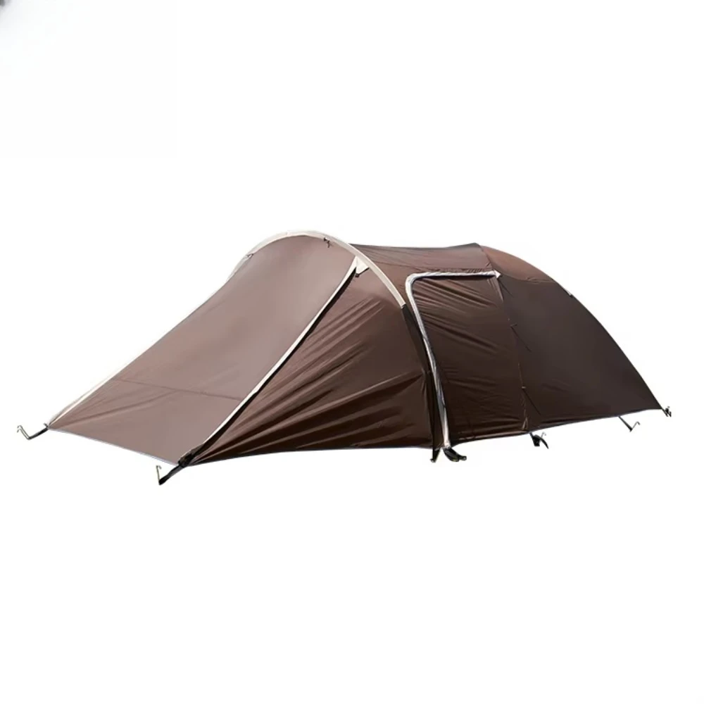 

European Popular Sale Large Waterproof Tunnel Tent Durable Outdoor Camping Tent with Vestibule