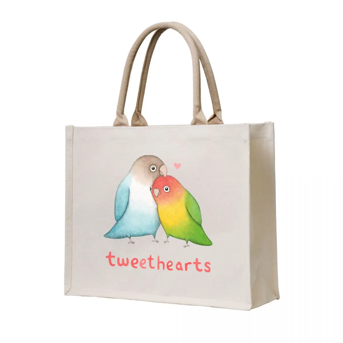 Tweethearts Einkaufstasche, Geschenktüte, große Taschen, Einkaufstaschen