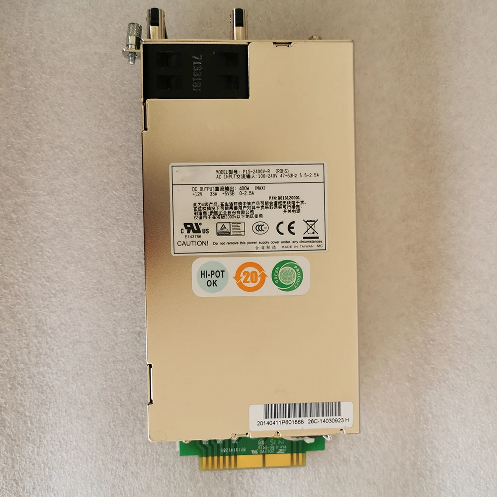 Server-Netzteil für zippy P1S-2400V-R 400w vollständig getestet