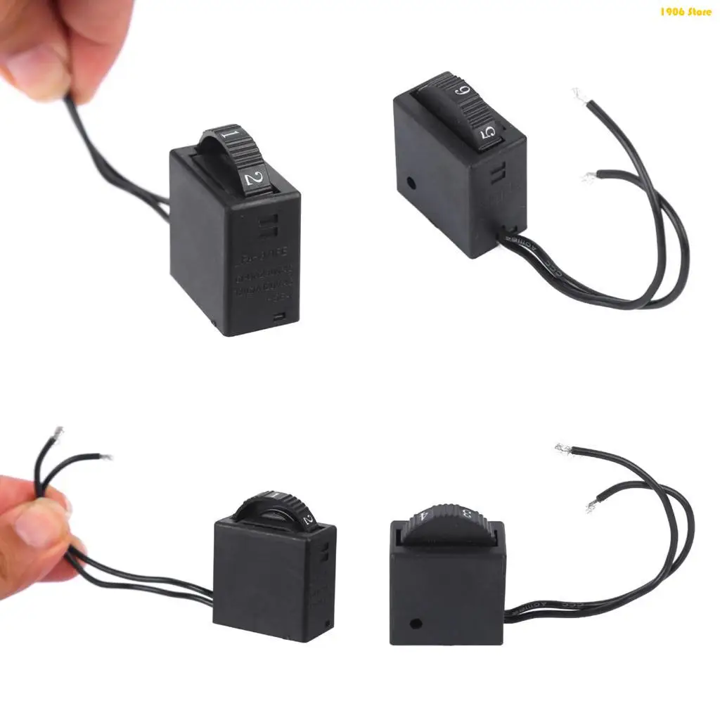 

U1JB Electric Grinder Speed Switch 250V 6A Electric Grinder Jig Switch 6-speed