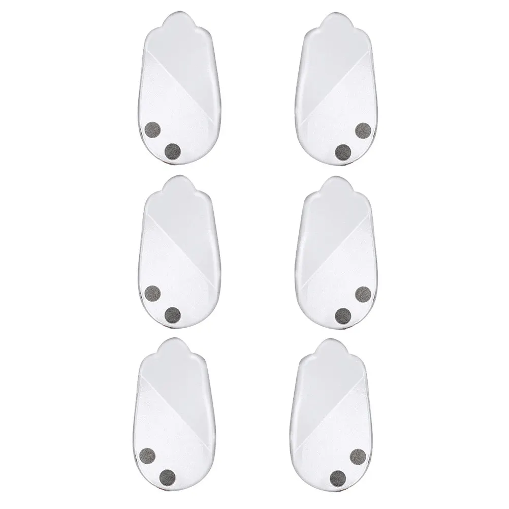 

3 пары магнитных гелевых ортопедических стельок для пяток, самоклеящиеся корректирующие подушечки для обуви, поддержка при плоскостопии, коррекция пятки