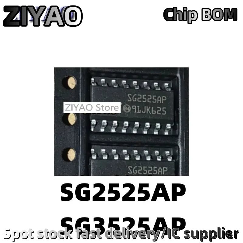 5PCS SG2525 SG2525AP SG3525AP SOP16 Pin LCD Power Management Chip Chip IC