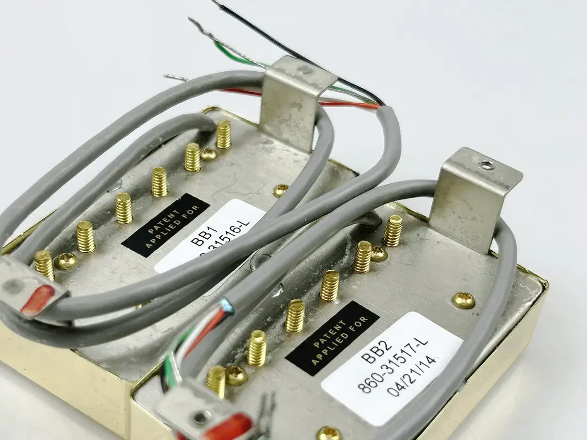 

1 комплект звукоснимателей для гитары LP Alnico V BB1 BB2 серии PAF Humbucker Pickup 4C электрогитара