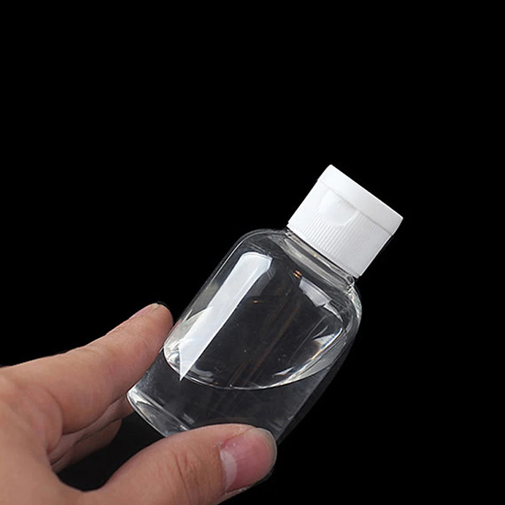 

20pcs Travel Refillable Squeeze Bottles Leakproof Flipping Cap Compact Lightweight Durable Dispenser Container For
