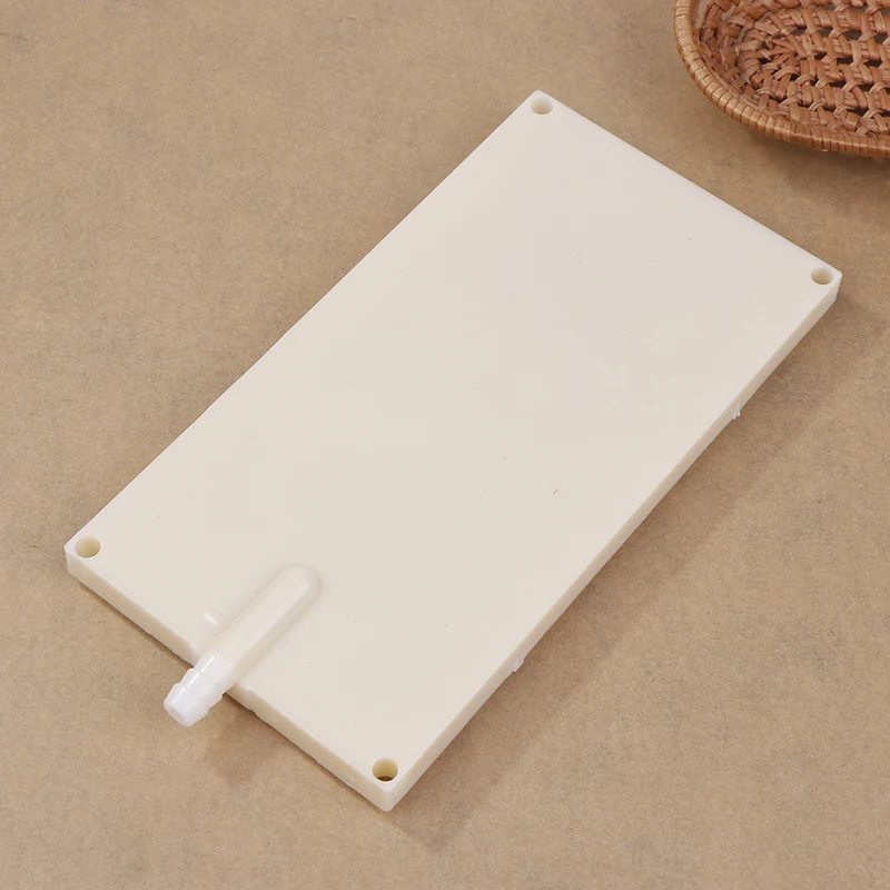 

New ABS 22X10.9cm Rectangular Shower 10mm Intubation Type Interface Shower Head 5 * 10 Hole Top Spray Shower Head Accessories