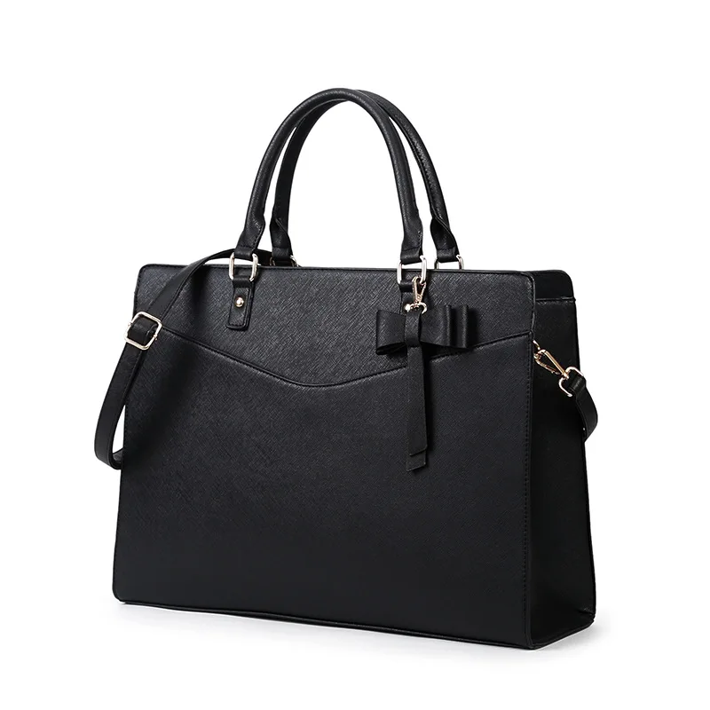 

Women’s Laptop Tote Bag – Large Capacity Shoulder Handbag, Elegant Work & Commuter Office Purse