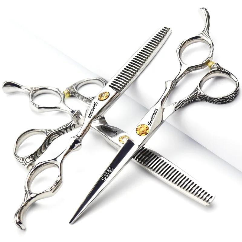 

6-inch Pet Scissor Teddy Dog Scissor Set Scissors SHARONDS Hair Trimming Special Thinning and Cutting Tool.