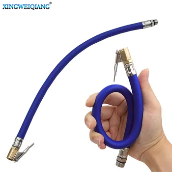 車のタイヤエアインフレーターホースインフレータブルポンプ延長チューブアダプターツイストタイヤ接続ロックエアチャックバイクオートバイ