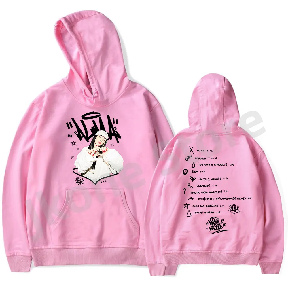 Nicki Nicole ALMA Hoodies Rapper Tour Merch Women Men Fashion Casual HipHop Style Sweatshirts