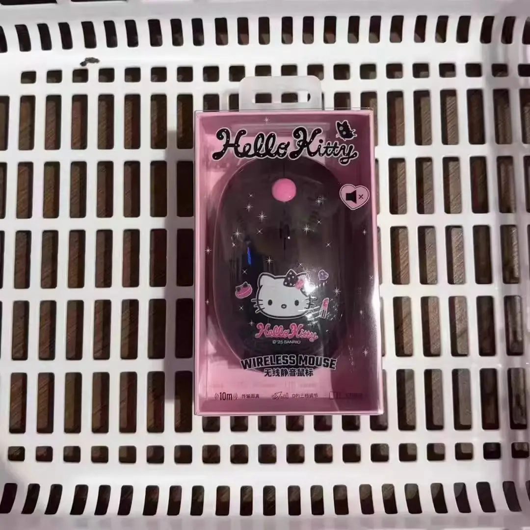 لوحة مفاتيح بلوتوث لاسلكية من سانريو هالو كيتي سباركلينج بارتي، تصميم نحيف محمول للكمبيوتر الشخصي/ماك/الكمبيوتر اللوحي