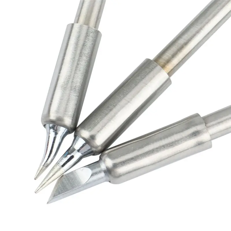 2X DVO For JBC C245 Soldering Iron Tips Welding Nozzle Grip Compatible C245-029 C245-030 Solder-Tipped Knife-[A22I]