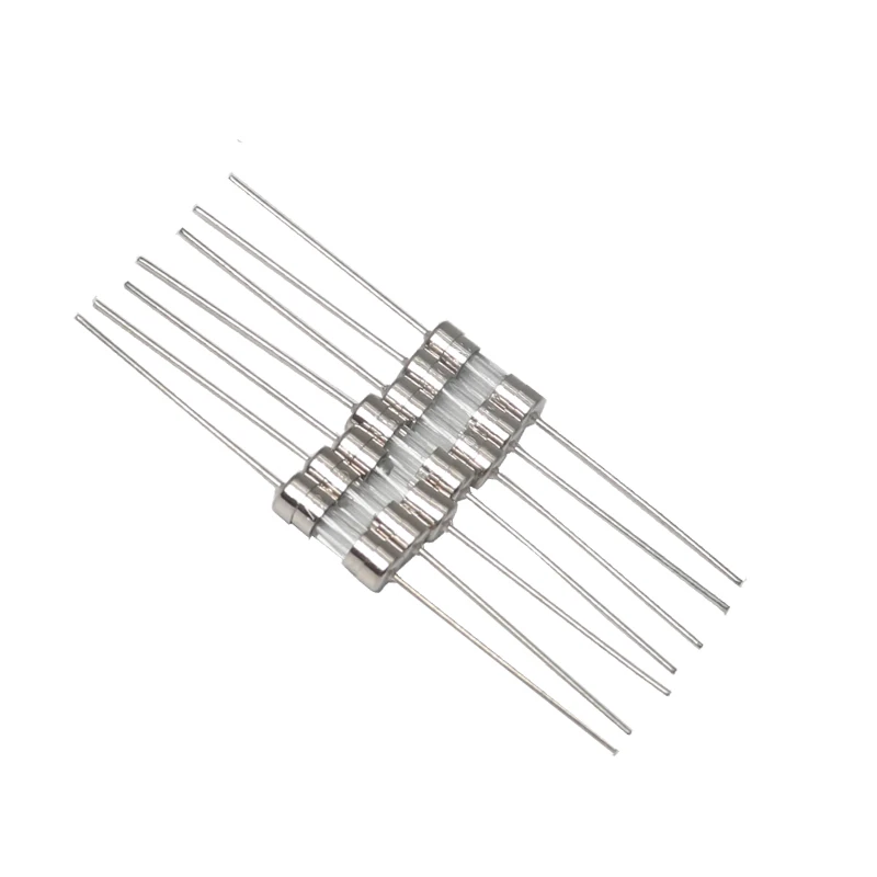 【20PCS】3.6X10MM Fast-Blow Glass Tube Fuse Fast Break/Slow With Pin 0.5A 1A 1.5A 2A 2.5A 3A 3.15A 4A 5A 6.3A 8A 10A 15A