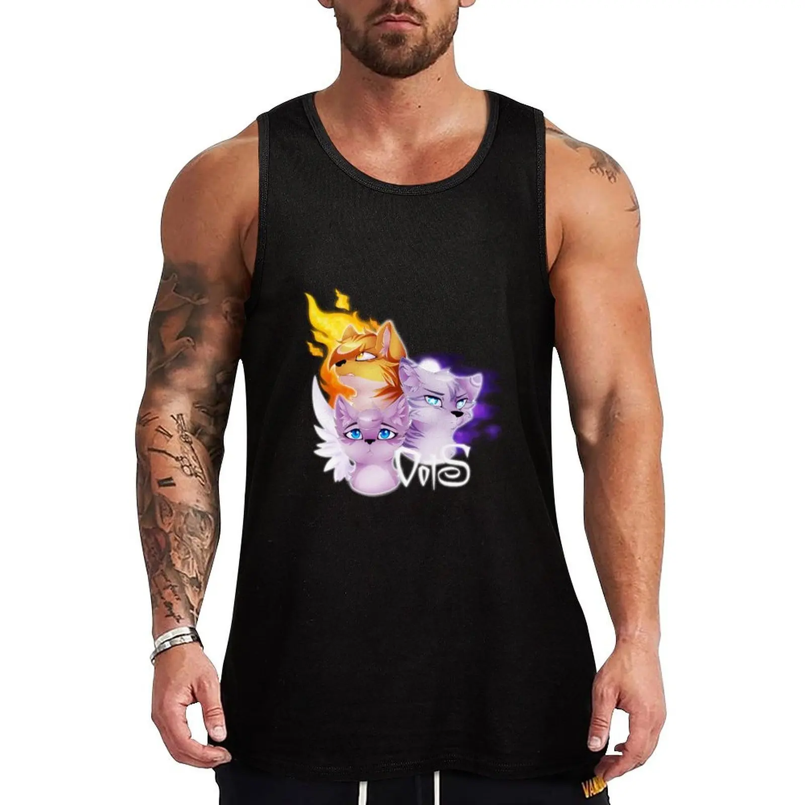 Omen of the Stars Tank Top Classic Basic Tank Top Solid Color Everyday Wear