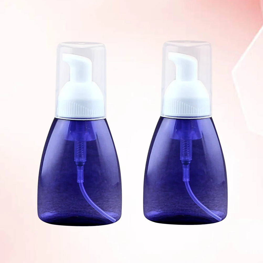 2-delige hervulbare sprankelende flesreiscontainers voor toiletartikelen Schuimlaars