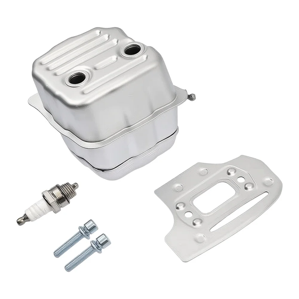 for Easy Install Muffler for Kit Muffler Parts MS391 Muffler Muffler Kit Outdoor Use Reliable Performance Complete Replacement