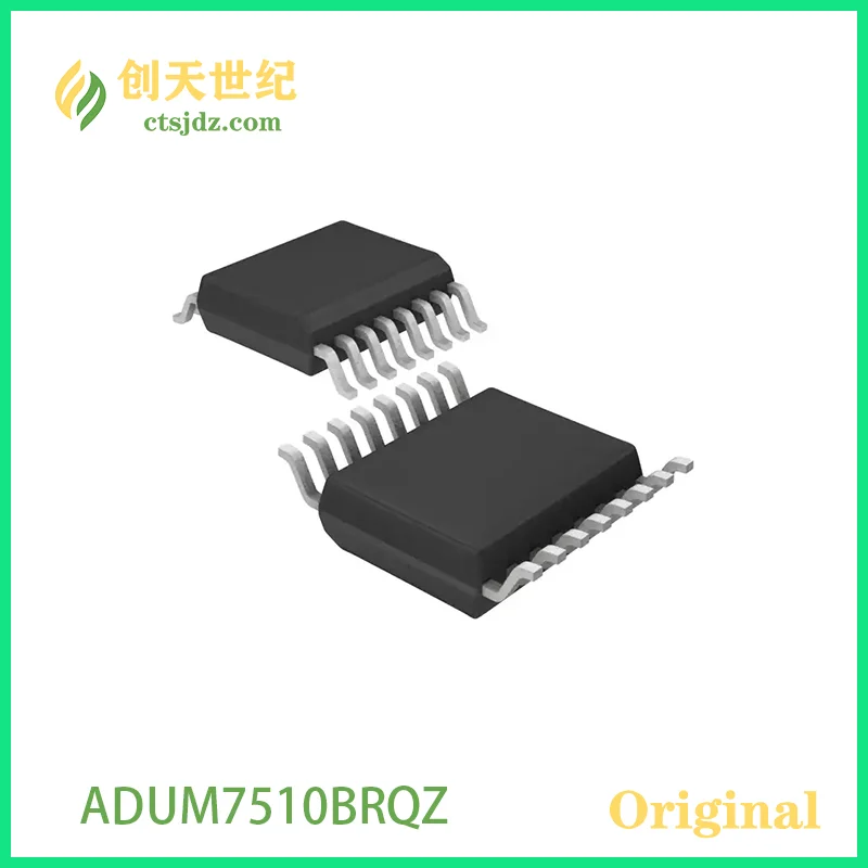 ADUM7510BRQZ  New&Original  ADUM7510BRQZ-RL7  	 General Purpose Digital Isolator 1000Vrms 5 Channel 10Mbps 10kV/µs CMTI