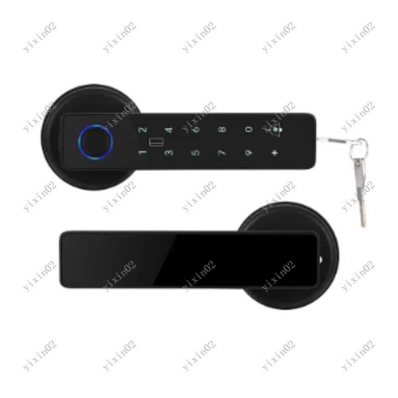 

Умный замок для дома с биометрическим сканером отпечатков пальцев, без ключа, для деревянных дверей, спальни, офиса