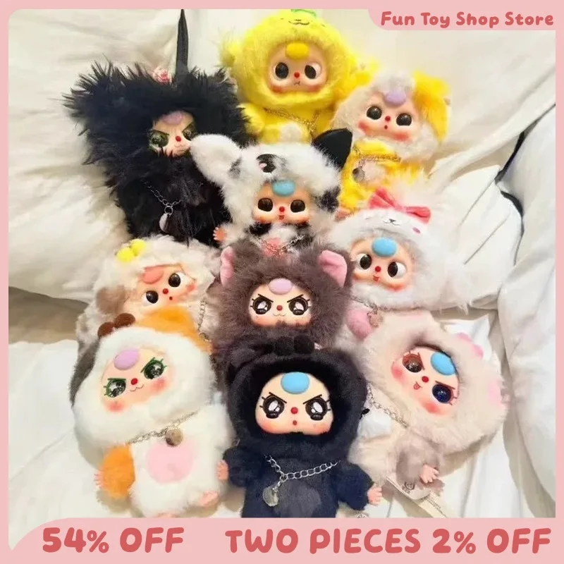 

Genuine New Baby Three Year Old Cat And Dog Series Blind Box Backpack Pendant Collection Model Desktop Ornament Girl Gift Toys