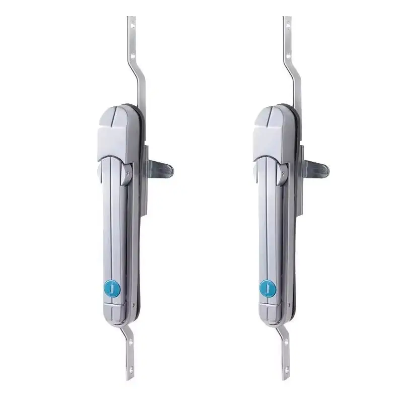 Brand New 2PCS Zinc Alloy Electric Cabinet Lock with Rod Industrial Machinery Power Control Electric Cabinet Door Lock+Keys