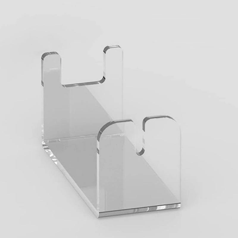 Transparent Knife Display Stand Clear Acrylic Knife Holder Countertop Cutlery high quality view 3