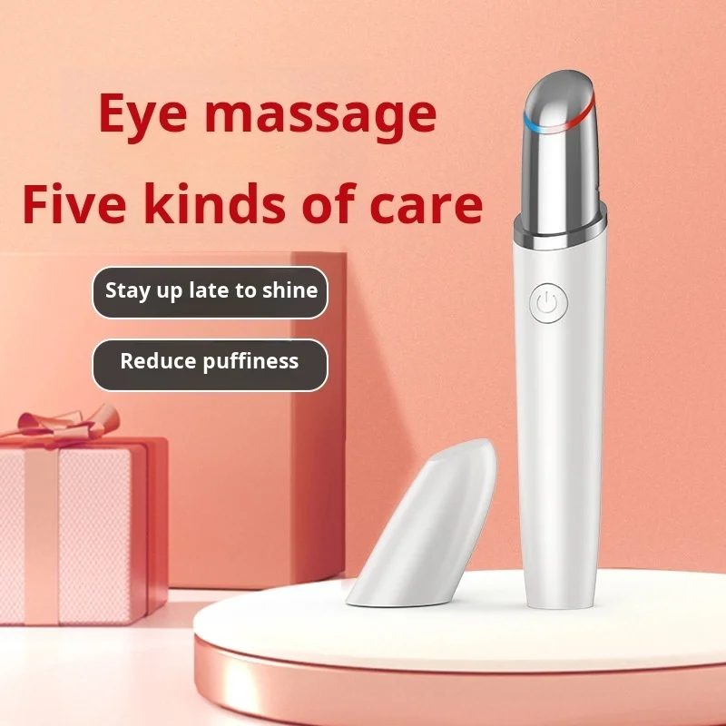 Electric eye beauty Instrument to reduce eye wrinkles red and blue light care eye cream Vibration massage Introduction device