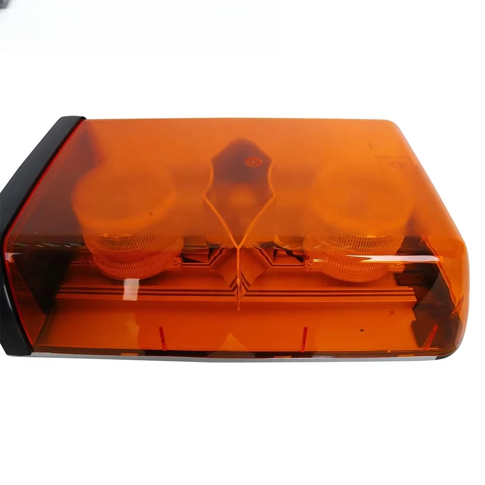 Advanced Light Emitting Diode Warning Light Bar Strobe Light, DC12V or 24v Amber 120cm Four Light Emitting Diode Beacons in 48