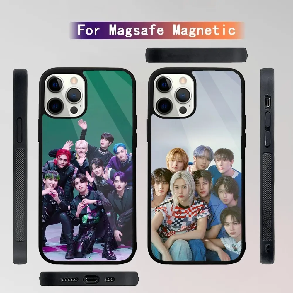 Kpop S-StrayS_K-Kids   Phone Case For iPhone 16,15,14,13,12,11,Plus,Pro,Max Mini Magsafe Magnetic Wireless Charging